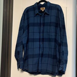 The Foundry flannel Button-Up Shirt